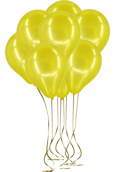 Firsat Ayi 100pcs Deal Bear Latex Pastel Balloons - Yellow