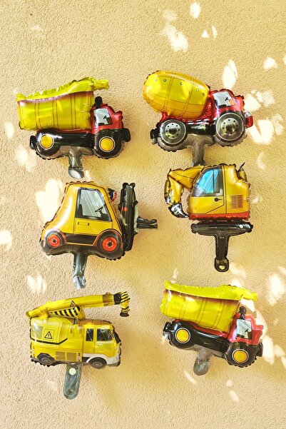 PEKSHOP İnşaat Konsept İş Makineleri Kamyon Kepçe Folklift Vinç Çimento Kamyo...