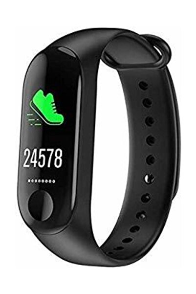 pazariz M4 Nabız Ölçer Adım Sayar Akıllı Bileklik Saat