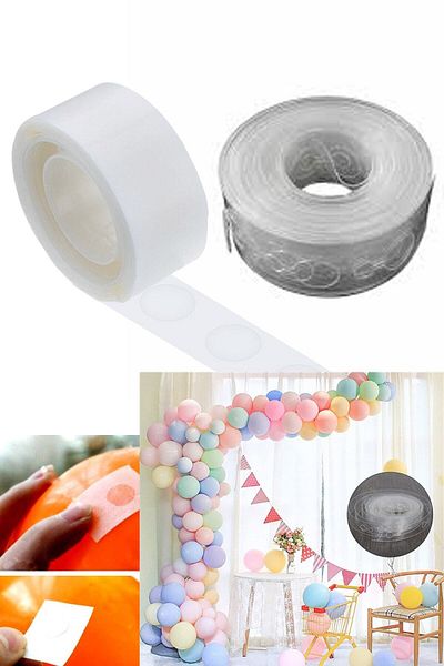 PEKSHOP Balloon Sticking and Balloon Chain Making Apparatus Balloon Sticking Chain Making Materials on the Wall