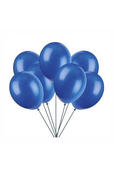 eğlencemarketi 10 Meters Dark Blue White Chain Balloon Set