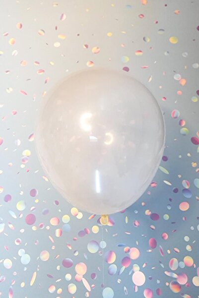 PEKSHOP بالونات شفافة 10 قطع - 12 بالون حفلات 30 سم