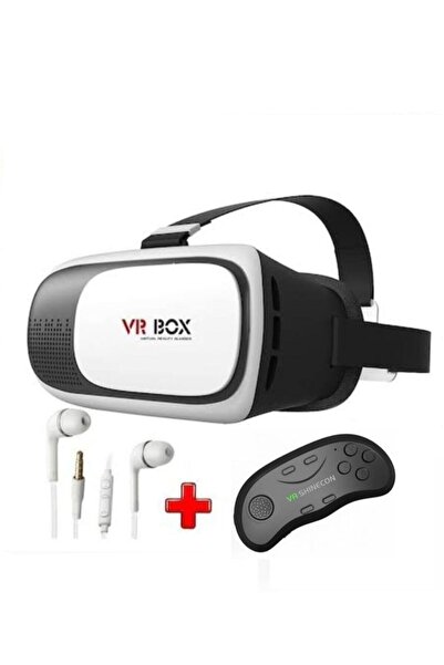 VR BOX 3d 3in1 Sanal Gerçeklik Gözlüğü Seti Vrst2