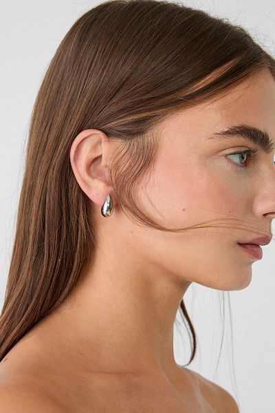 Stradivarius Set of 9 Pairs of Mini Drop Earrings