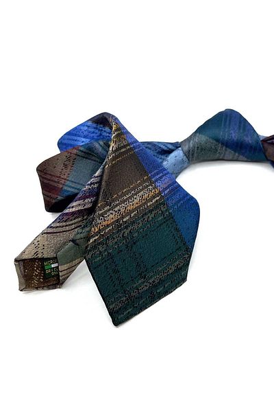 Kravatkolik Colorful Sand Pattern Patchwork Classic Tie - Kk12790