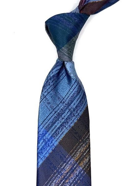 Kravatkolik Colorful Sand Pattern Patchwork Classic Tie - Kk12790