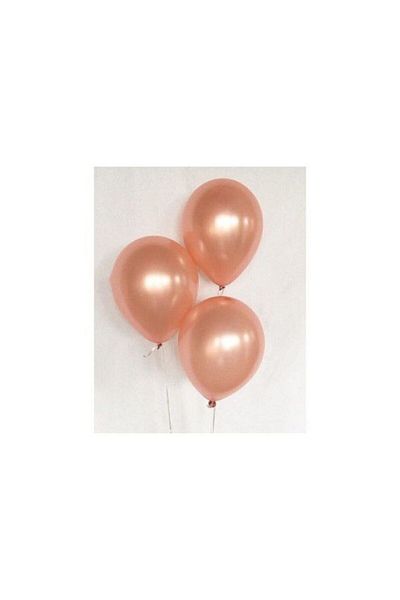 Firsat Ayi Deal Bear 100 Pieces Metallic Pearlescent Quality Flying Balloon Rose