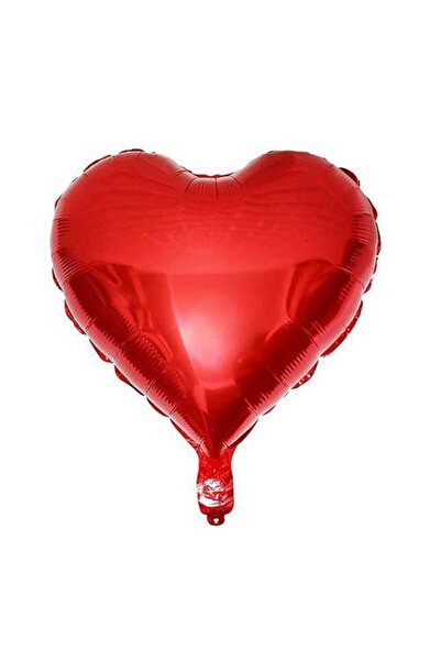 Partioutlet بالون فويل قلب أحمر 60 سم