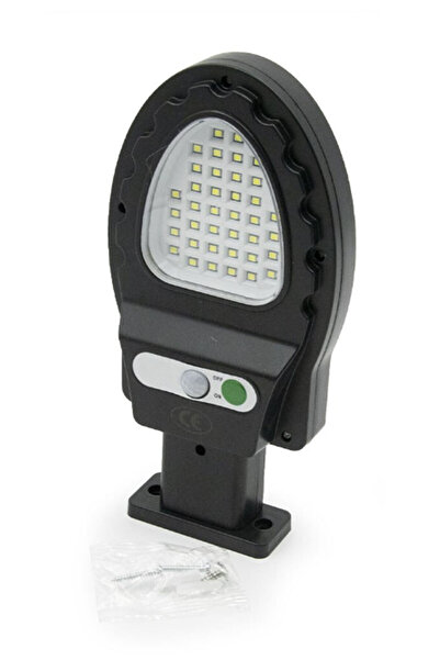 pazariz 38 Led'li Sensörlü Gece Otomatik Yanan Güneş Enerjili 38 Led Sokak La...