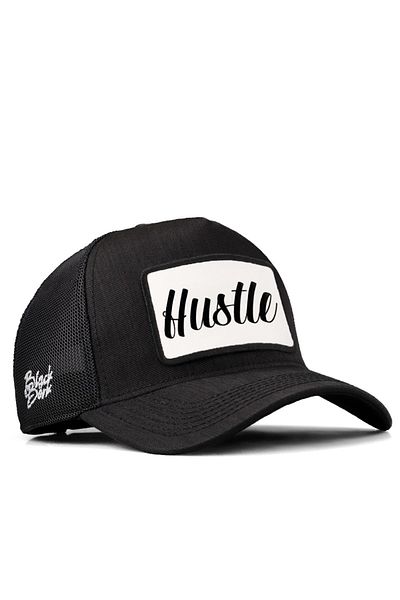 BlackBörk Черна шапка за камион V2 Cordura Hustle с лого