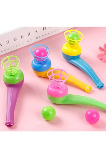pazariz Saksafon Pipet Top Üfleme Oyunu Eğitici Oyuncak Retro Nostaljik Oyuncak1 Adet