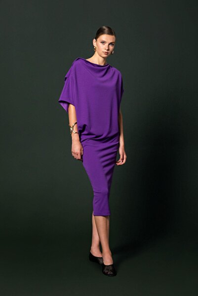 KAMEYA Boat Neck Dress 25W40617