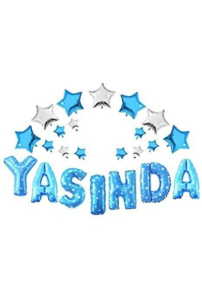 Firsat Ayi Blue Star Deal Month Birth Balloon - Years Old and Balloon Years Old