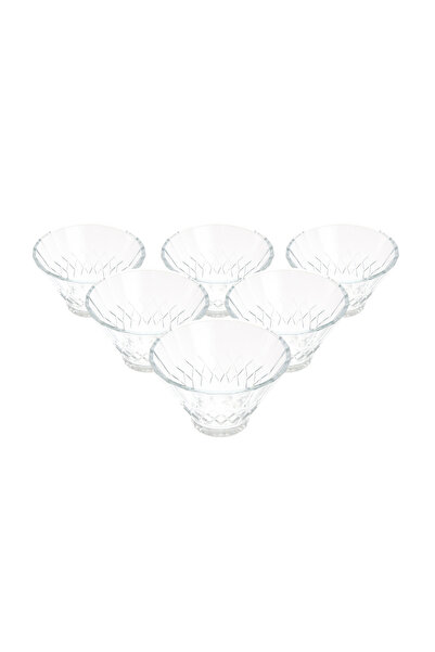Paşabahçe Vanilla Transparent Bowl - Set of 6 170 ml