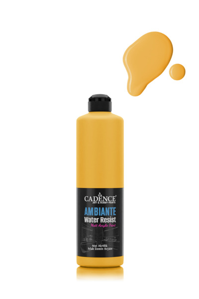 Cadence Ambiante Islak Zemin Boyası AW25 Güneş Sarı 500ML + Katalizör 20GR