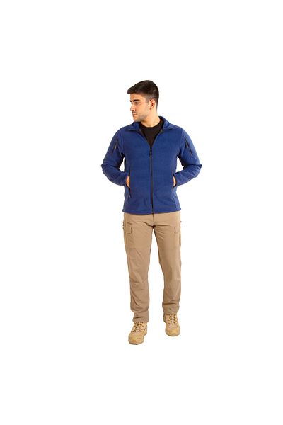 Hunthink 5 Pocket Fleece Coat Blue