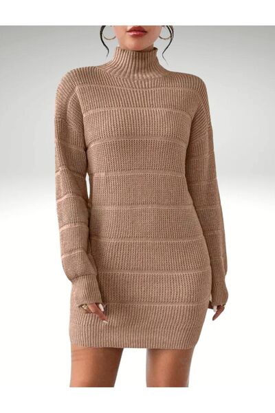 Bracha Πλεκτό φόρεμα με μισό ζιβάγκο Θεσσαλονίκης