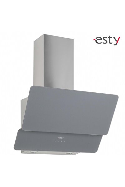 Esty 3471 Gri Camlı Davlumbaz