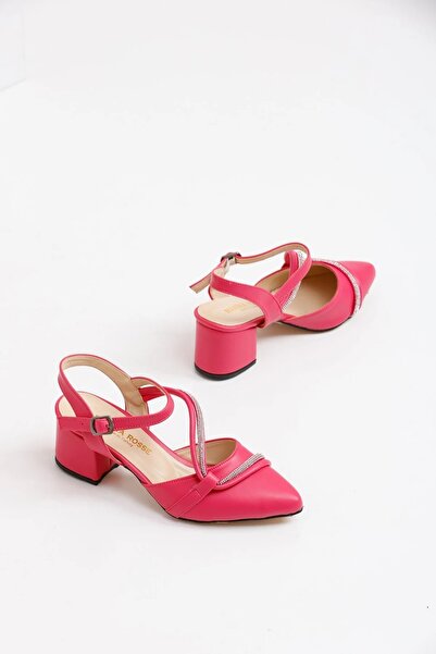 marinarosse حذاء فوشيا رييا نسائي بكعب كلاسيكي