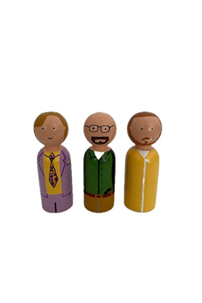 Gepetto Ahşap Oyuncak - Breaking Bad Karakterleri - Peg Bebek