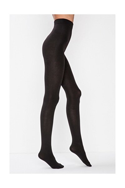 bonbonetti chocolate baby&kids Ψηλόμεσο Θερμικό Γυναικείο Καλσόν - Μαύρο