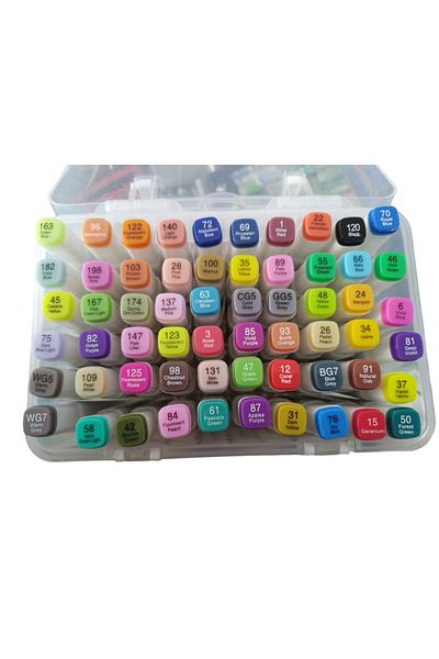 Mikro Box of 60 - DoUble Tip Marker Pen Set