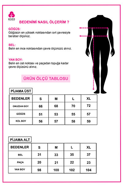 koza iç giyim Γυναικεία σετ πιτζάμες με κουμπιά με μοτίβο σε σκόνη