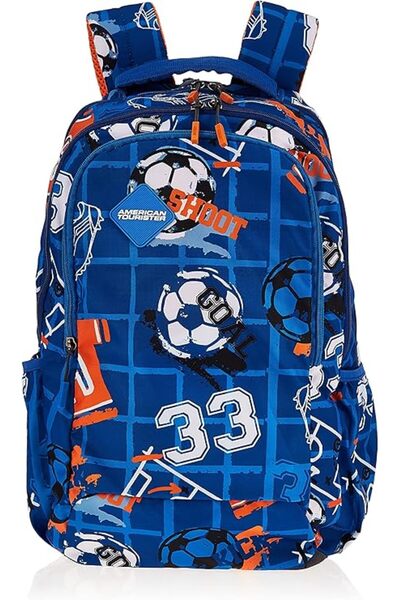 American Tourister بازو+ BP01 أزرق/برتقالي