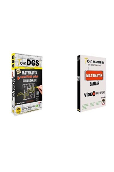 tasarı eğitim yayınları Dgs Matematik Soru Bankası Ve Youtube Sayılar Ders Ki...