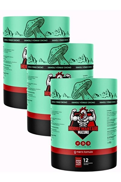 aleyna baharat Horoz Mantarı Macunu 3 Adet Özel Formül