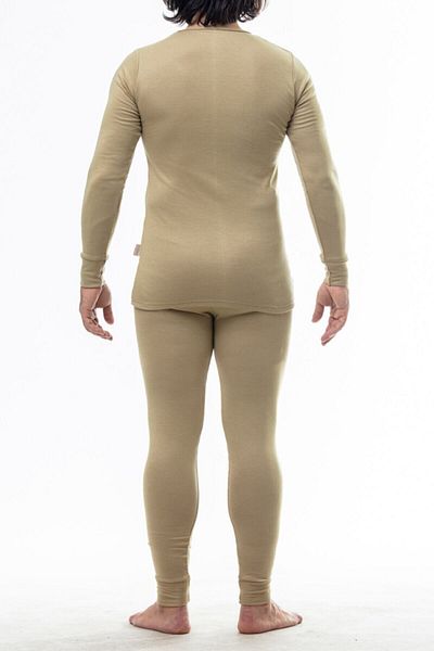bonbonetti chocolate baby&kids Χακί Χρώμα Unisex Θερμικά Εσώρουχα -20 Degree Bottom-Top Σετ