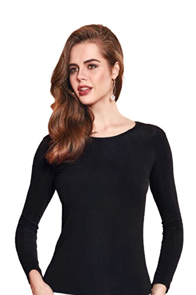 bejamonti chocolate baby kids Μαύρο Thermal Top Εσώρουχα - Μακρυμάνικο Γυναικ...