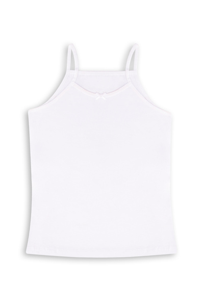 DOMİKİDS Domikids Girls' Cotton Undershirt 3 Pack