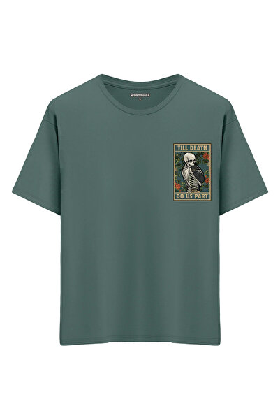 Mounte Bianca Unisex Till Death - Μπλουζάκι Oversize