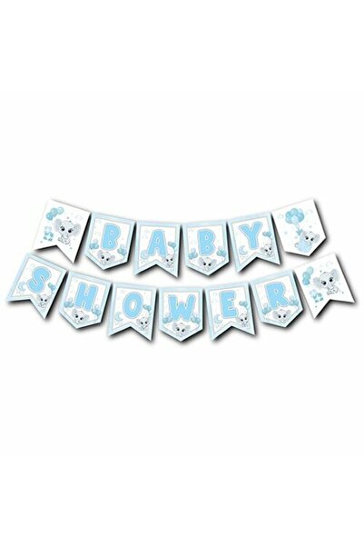 TATLI GÜNLER BABY SHOWER MAVİ  RENK BANNER