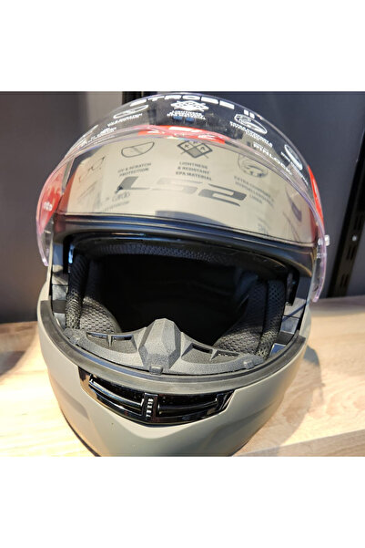 LS2 STROBE 2 SOLİD MAT KUM ÇENE AÇILIR KASK