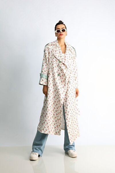 Heggo Oversize Women's Trench Coat - Design