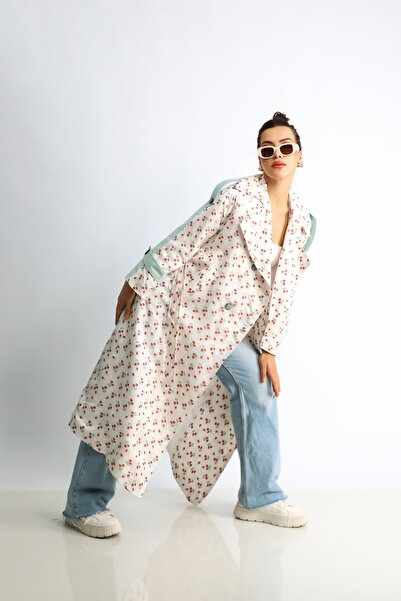 Heggo Oversize Women's Trench Coat - Design