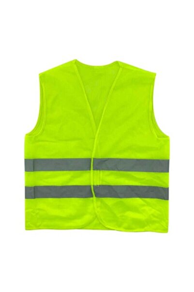 SafetyFirst Vestă reflectorizantă de avertizare galbenă 10 PACHET