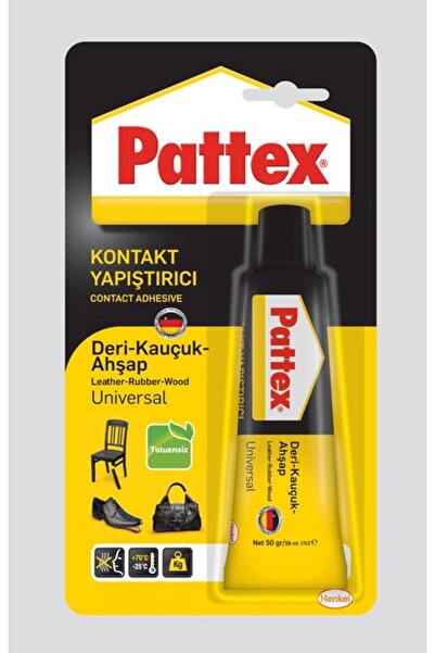 Henkel Pattex Kontakt Yapıştırıcı Deri-Kauçuk-Ahşap, 50g