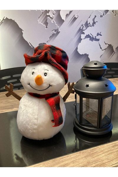 TOPROCKSTORE 25cm Snowman Plush Toy