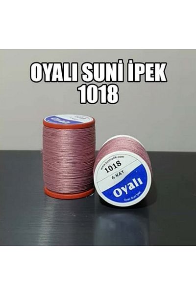 OYALI ΤΕΧΝΗΤΟ ΜΕΤΑΞΩΤΟ ΝΟ:1018 - Κλωστή κεντήματος 4 στρώσεων