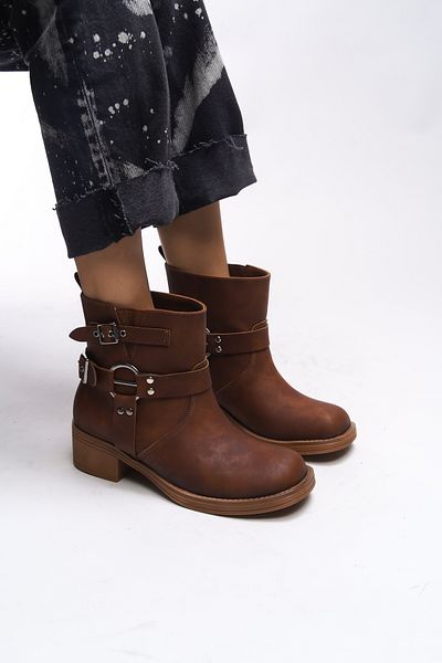 Riccon Rhossohe Matte Tan Women's Boots - 00123021