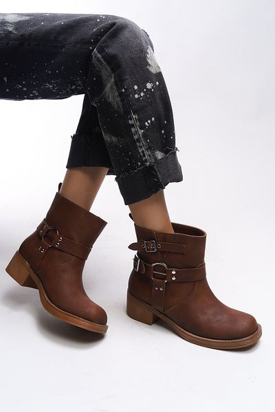 Riccon Rhossohe Matte Tan Women's Boots - 00123021