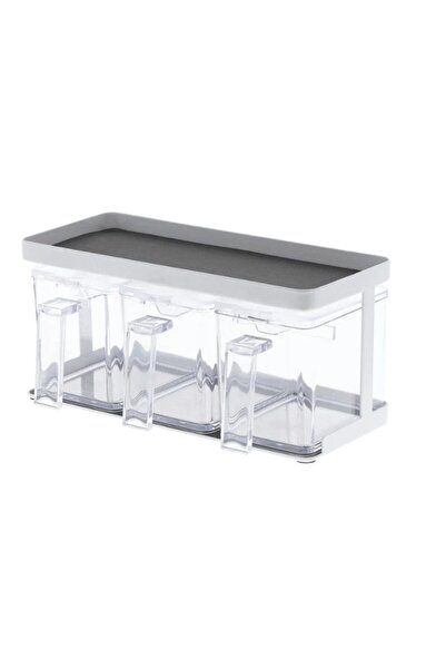 YAMAZAKİ Baharat Kutusu X3 Ve Raf