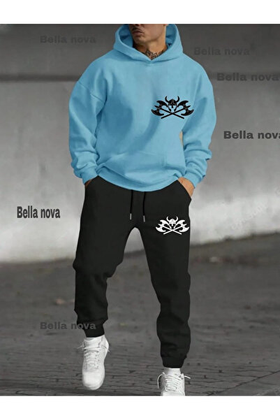 bellanova - Σετ φούτερ με κουκούλα με κουκούλα με 3 κλωστές