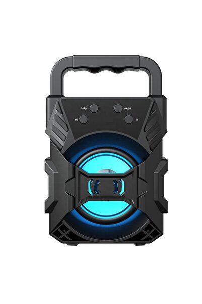 NewFace KTS1057 H.Kart ve Usb Girişli Işıklı Radyolu  Bluetooth Hoparlör