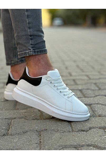 Luis Toronto CASUALLT101 Ανδρικά Λευκά Μαύρα Παπούτσια BT