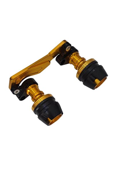 Merpa Motor Pcx 125-150 Motosiklet Egzoz Koruma Takozu Gold Renk