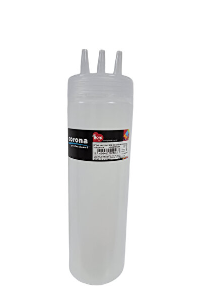 Corona Professional Ketchup & Mayonnaise Bottle 3 Holes B.700 ml